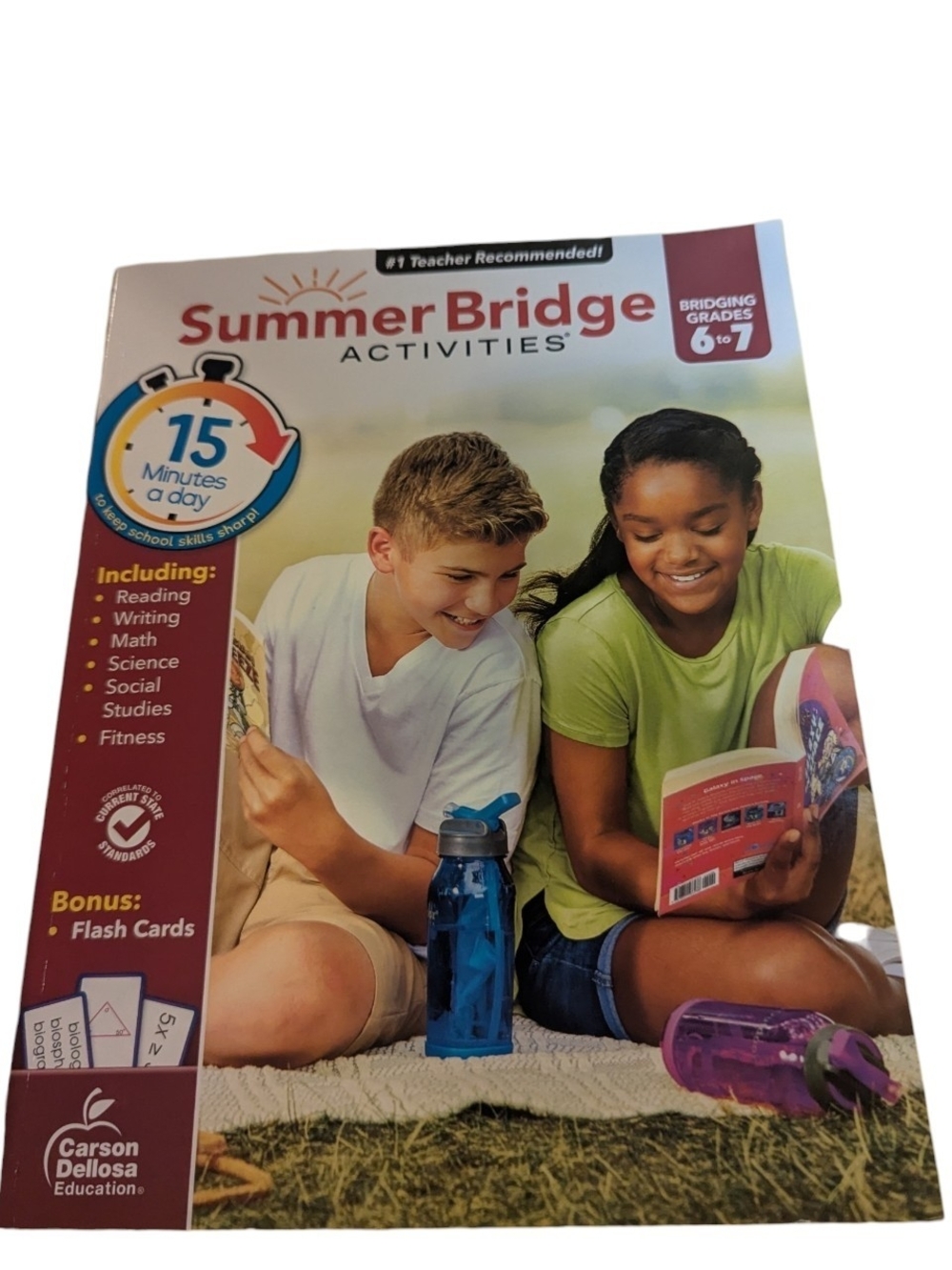 Carson Dellosa Summer Bridge Activities Workbook Grades 6 To 7- Green